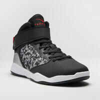 Mid-Rise Beginner Basketball Shoes SE100 - Black