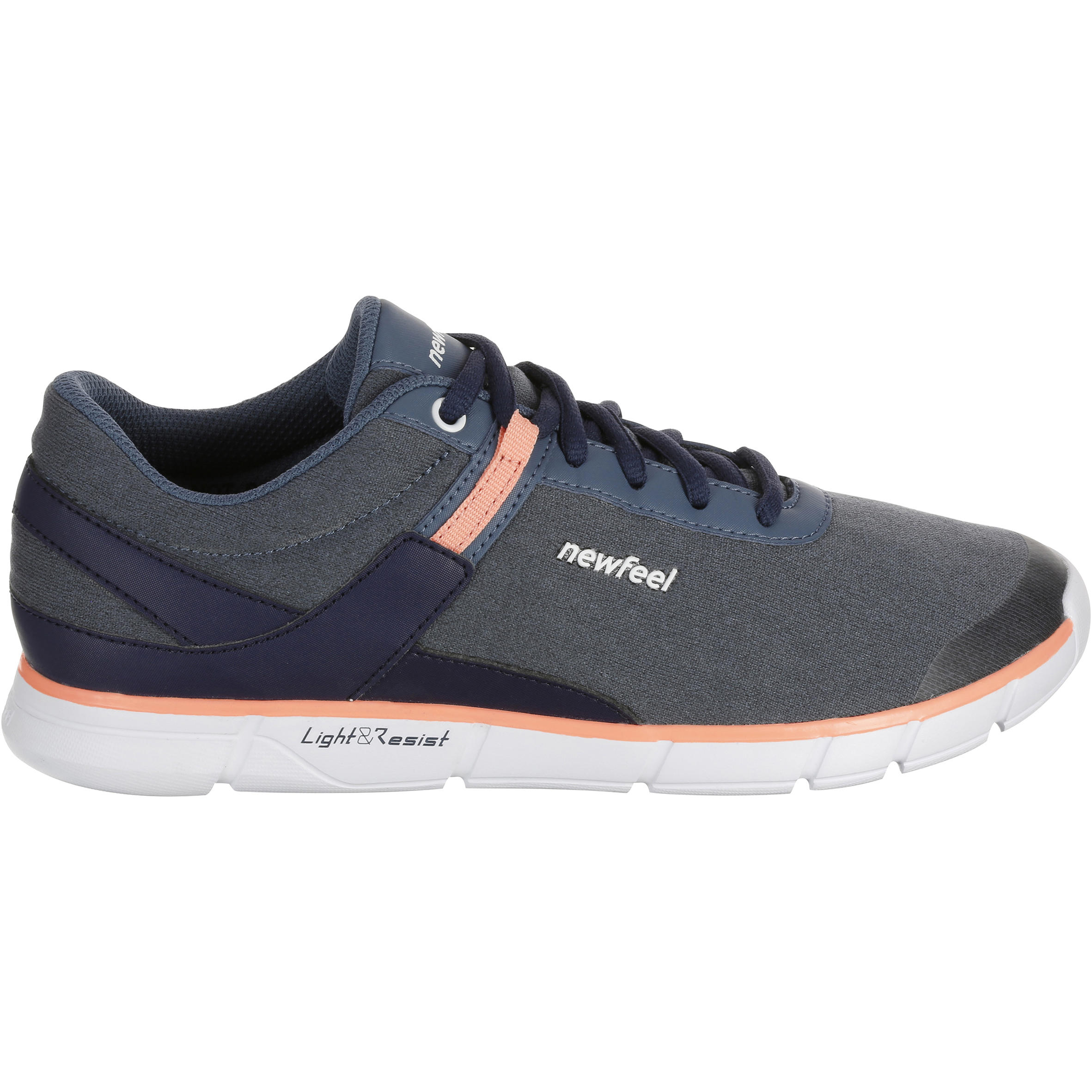 Zapatillas caminar Mujer Soft 540 azul DECATHLON Decathlon