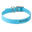 Collar Perro Solognac 500 Ajustable Plastico Azul Turquesa