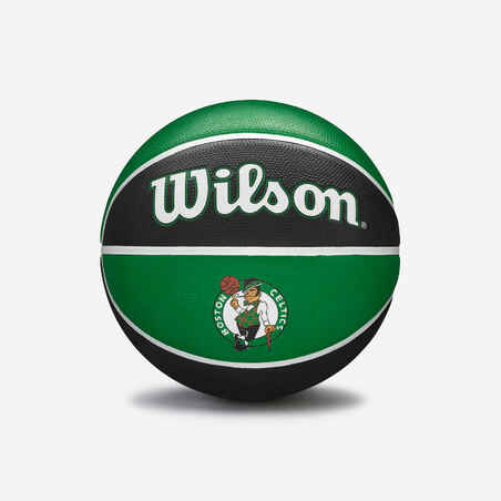 Košarkaška lopta NBA Team Tribute Celtics veličina 7 zeleno-crna