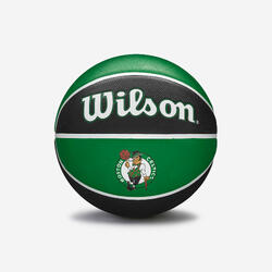 Ballon de basketball NBA taille 7 - Wilson Team Tribute Celtics vert noir