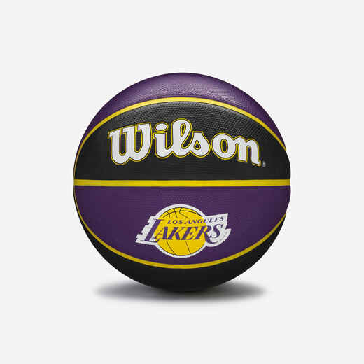 
      Size 7 Basketball NBA Team Tribute Lakers - Purple/Black
  
