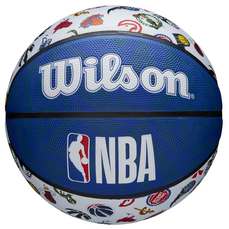 Wilson NBA TEAM TRIBUTE taglia 7 blu-bianco
