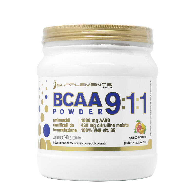 Aminoacidi ramificati bcaa 911 Isupplements arginina, citrullina vitamina B6