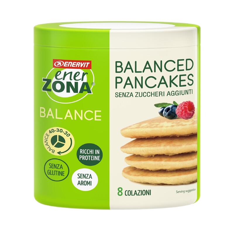 Pancakes proteici Enerzona Enervit  senza glutine, senza aroma.