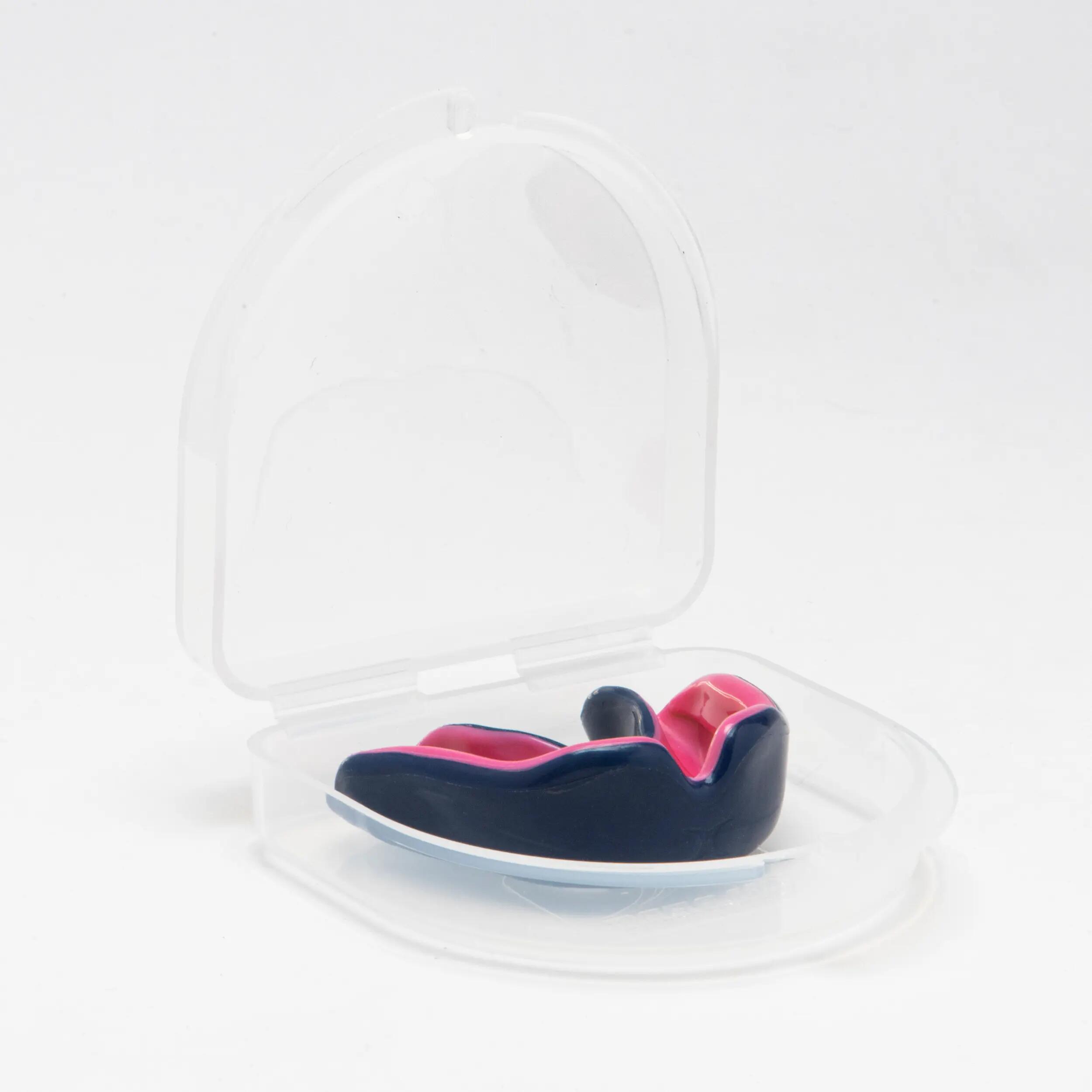 Rugby Mouthguard for Braces Orthodonthie X Brace Dual - Pink 4/8