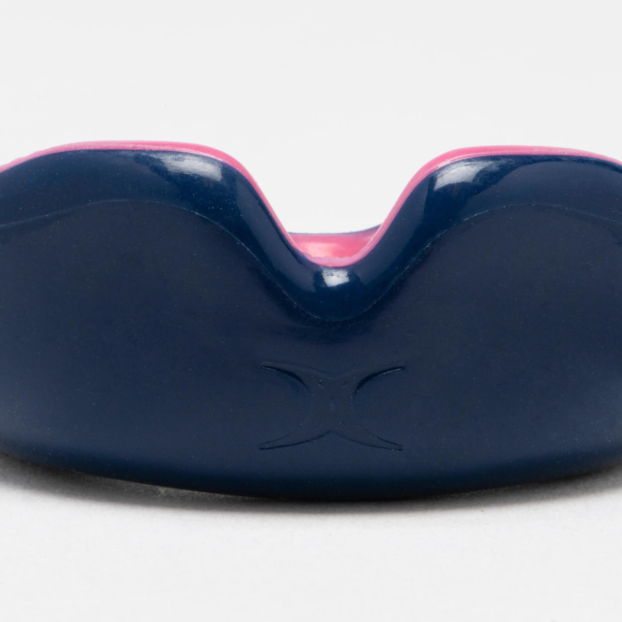 Rugby Mouthguard for Braces Orthodonthie X Brace Dual - Pink 7/8