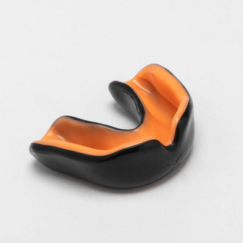 Paradenti rugby per apparecchio X BRACE DUAL arancione