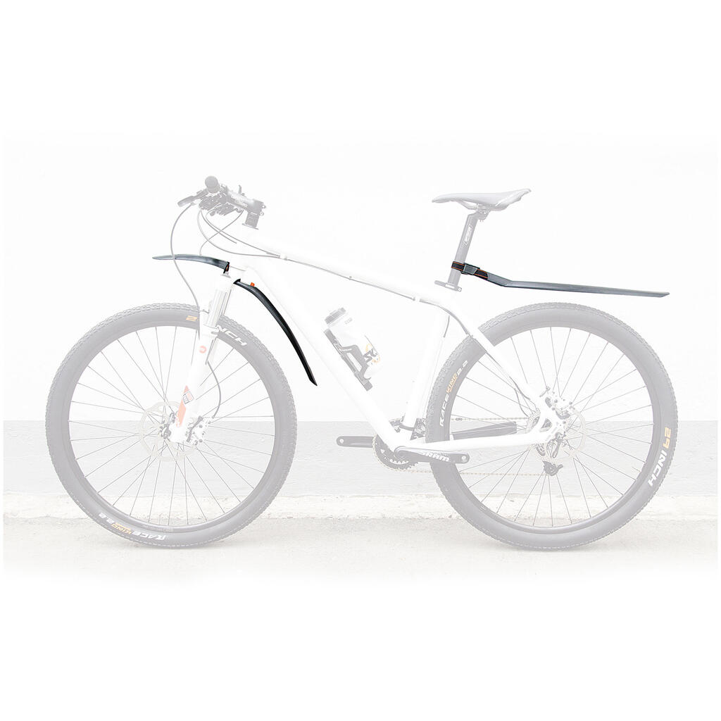 Kalnu velosipēdu dubļusargu komplekts “SKS Shockboard“ un “X-Tra-Dry XL”, no 27,5