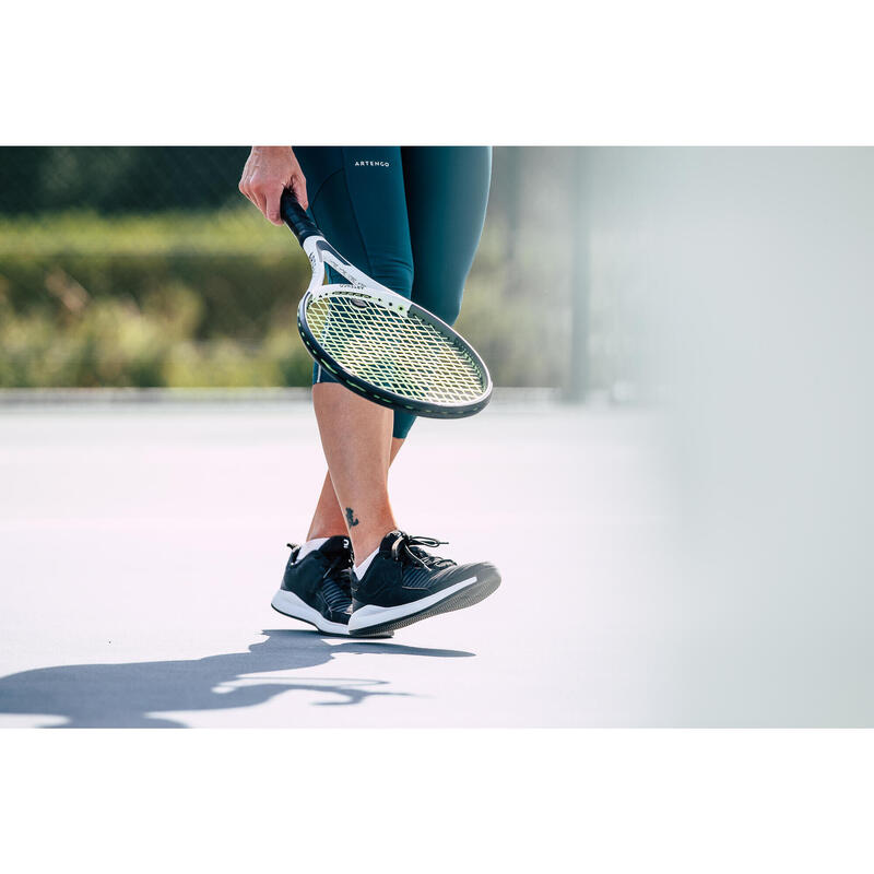 Damen Tennisschuhe - TS130 schwarz