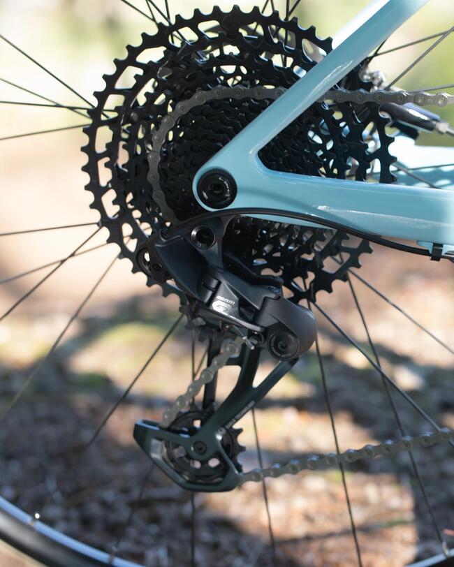 BICICLETA CARRERAS CROSS COUNTRY 740 cuadro azul carbono
