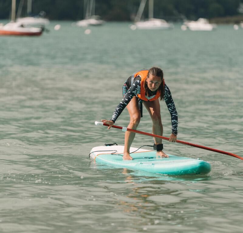 Comment se mettre debout sur un paddle ?