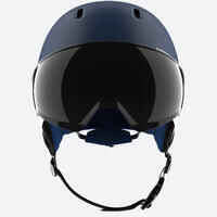 ADULT SKI HELMET VISOR - PST 150 - BLUE WITH BLACK VISOR