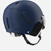 ADULT SKI HELMET VISOR - PST 150 - BLUE WITH BLACK VISOR