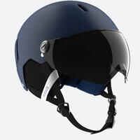 ADULT SKI HELMET VISOR - PST 150 - BLUE WITH BLACK VISOR