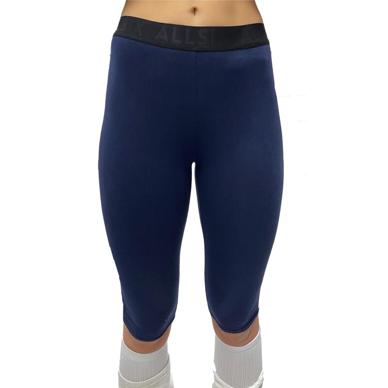 Leggings Voleibol algodón Mujer Allsix azul