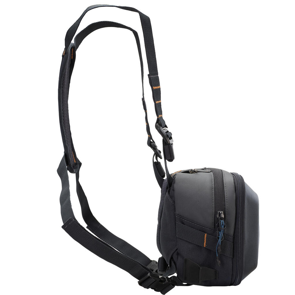 Mochila Pesca Chest Pack 500 15 L + 5 L