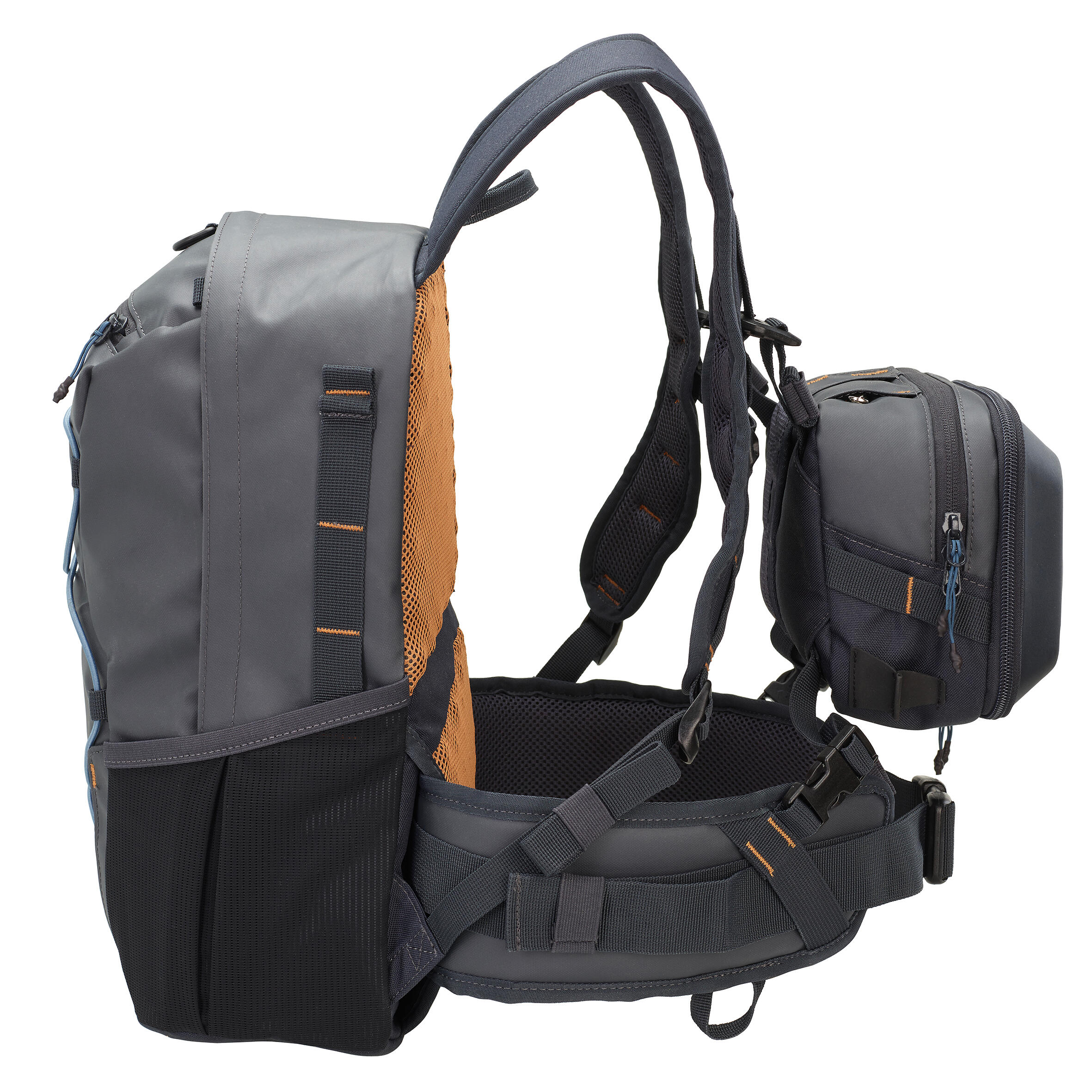 Fishing backpack  Chest pack 500 15 L + 5 L 15/19