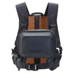 Fishing backpack  Chest pack 500 15 L + 5 L