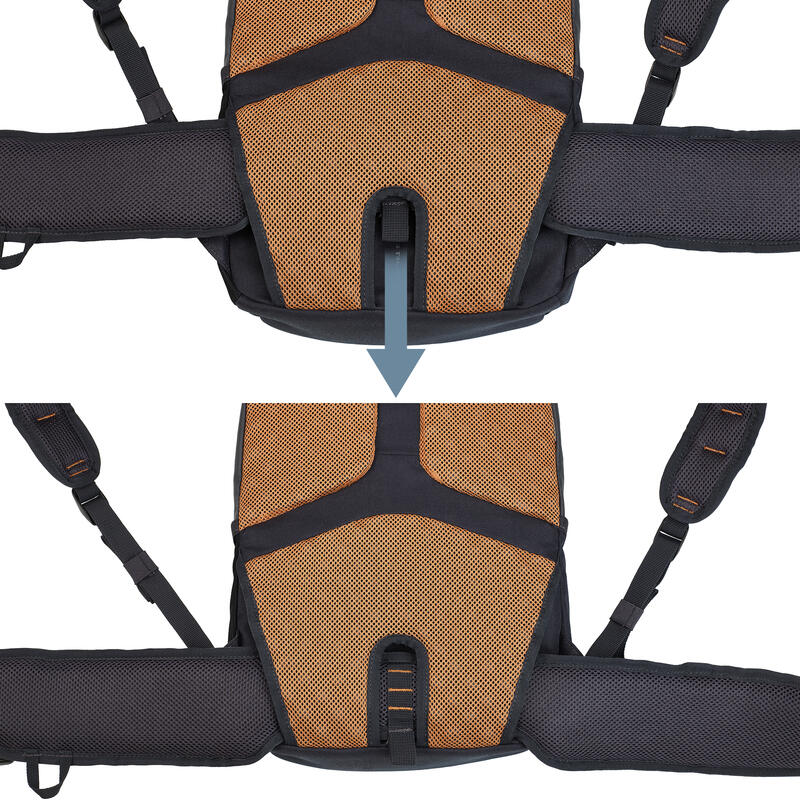 Sac à dos de pêche  Chest pack 500 15L + 5L