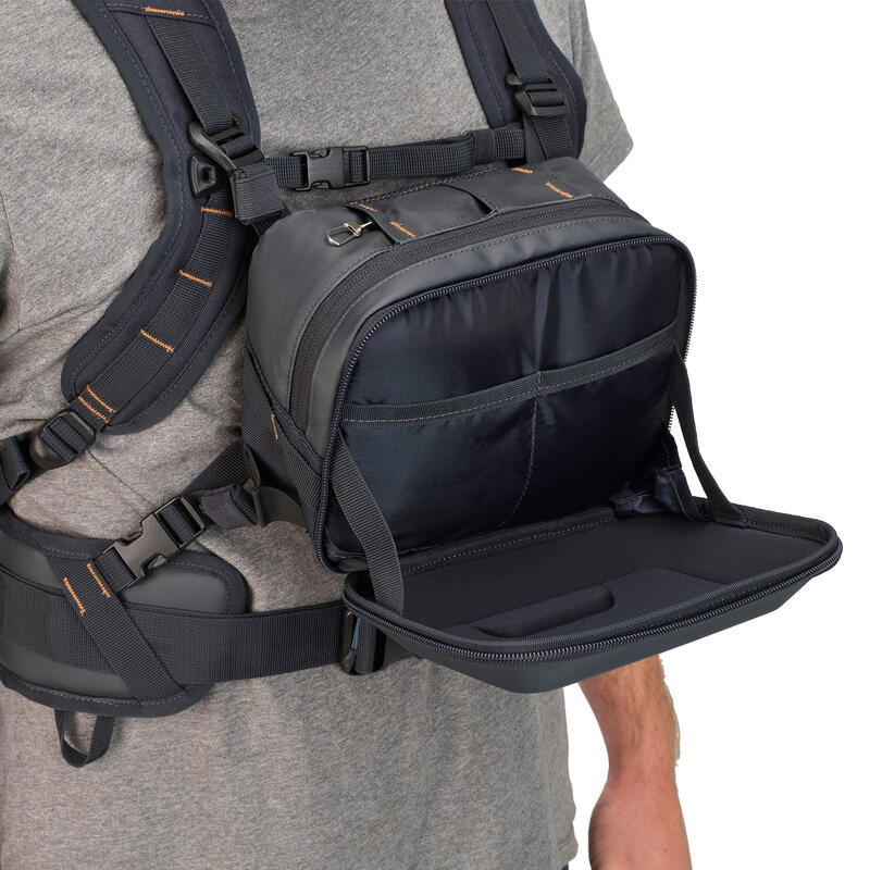 Rugzak - chestpack voor hengelsport 500 15 l + 5 l