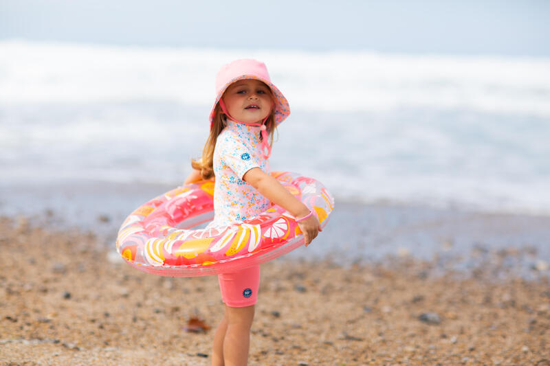 Dívčí plavky dlouhý spodní díl s UV ochranou