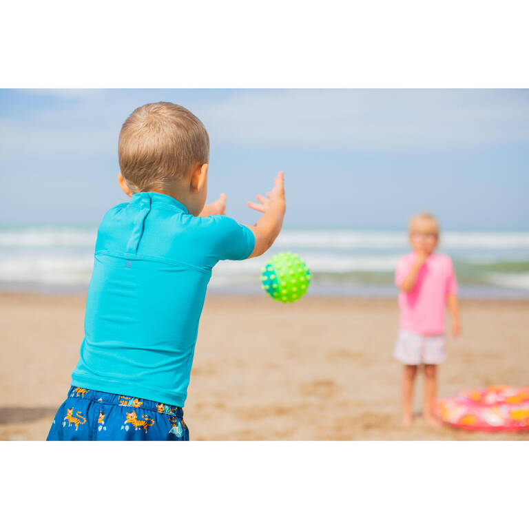 Baby Short-Sleeved Anti-UV T-shirt - Blue