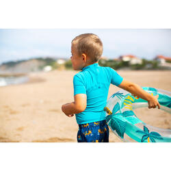 Camiseta protección solar corta sostenible Niños Bebés | Decathlon