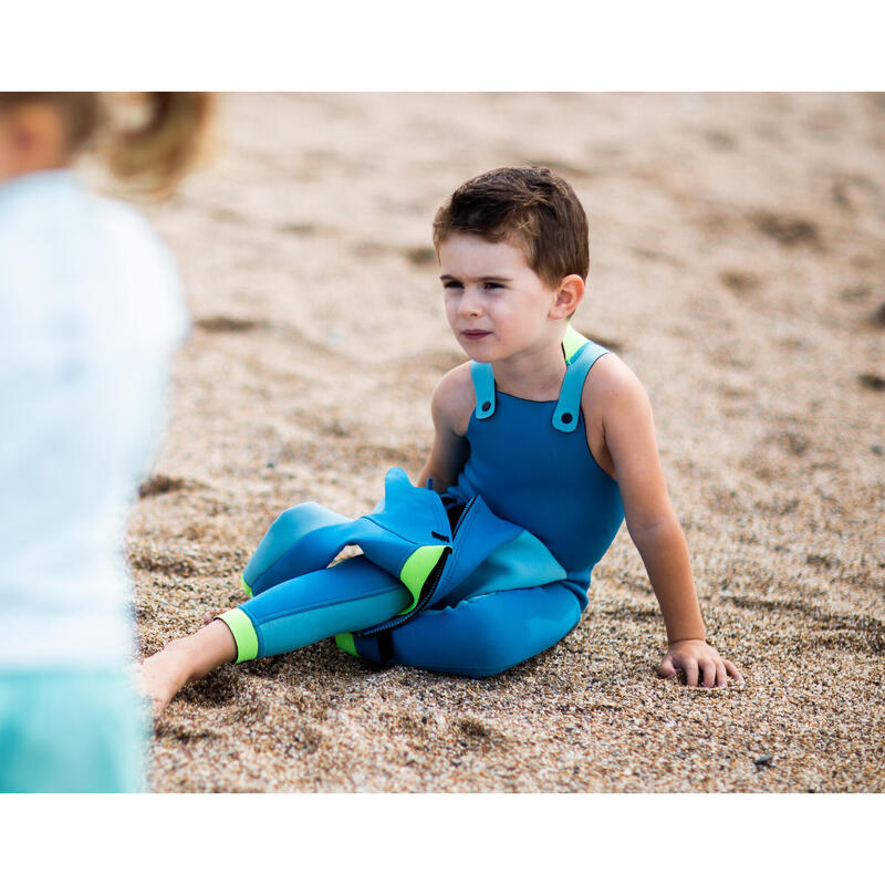 Combinaison Néoprène Natation Jeune Enfant - TI WARM - Bleue