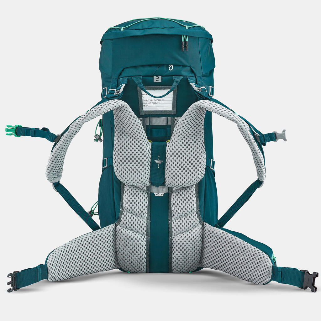 Detský batoh MH500 na turistiku alebo treking 40 + 10 l