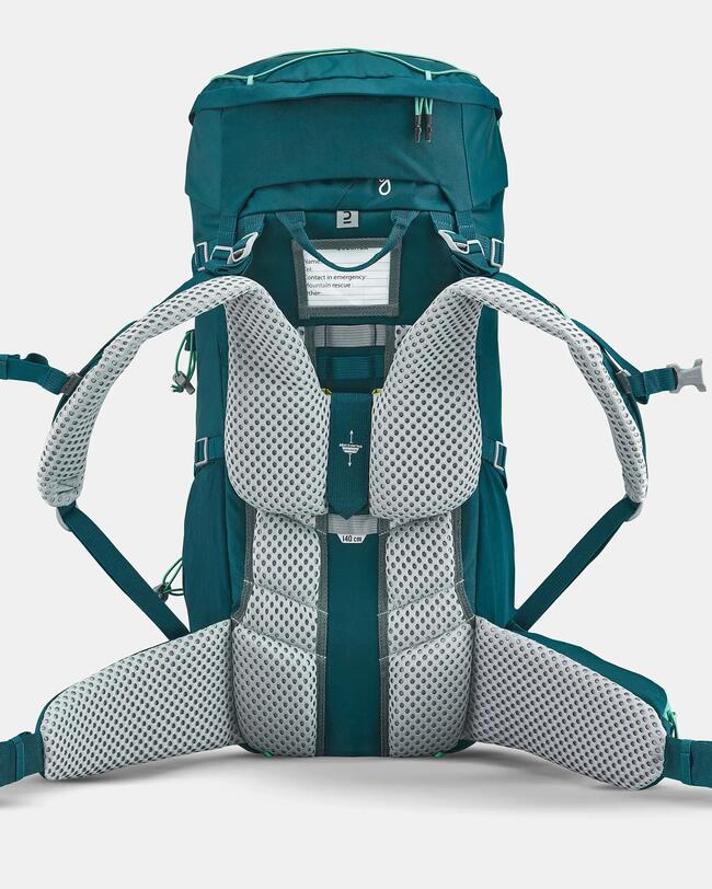 Zaino trekking bambino MH500 40+10L blu