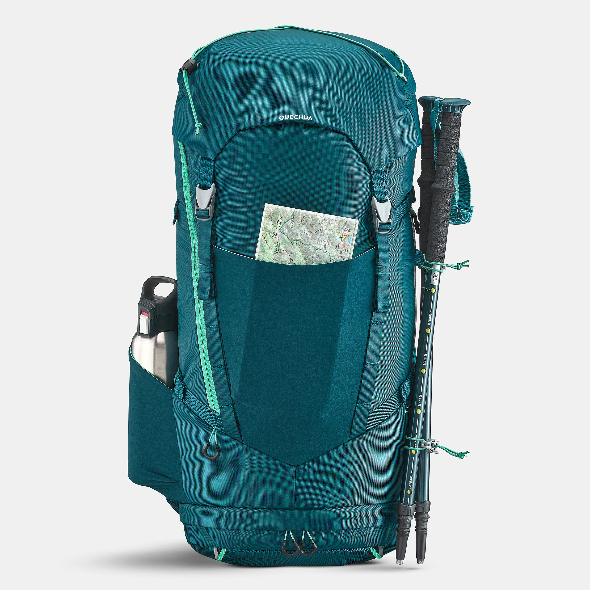 Kids’ Hiking Backpack 40 + 10 L - MH 500 - QUECHUA