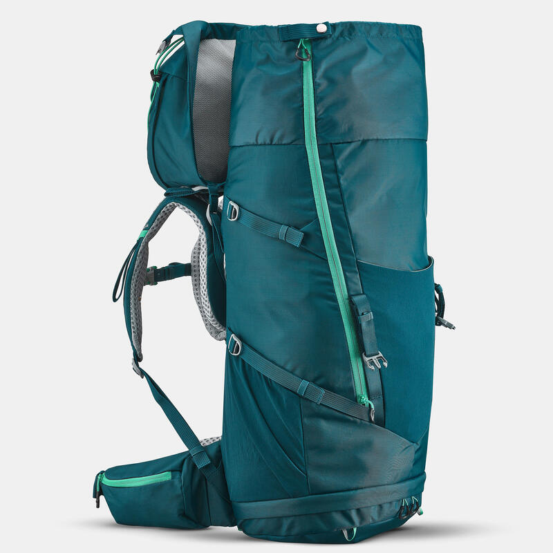 Zaino trekking bambino MH500 40+10L blu