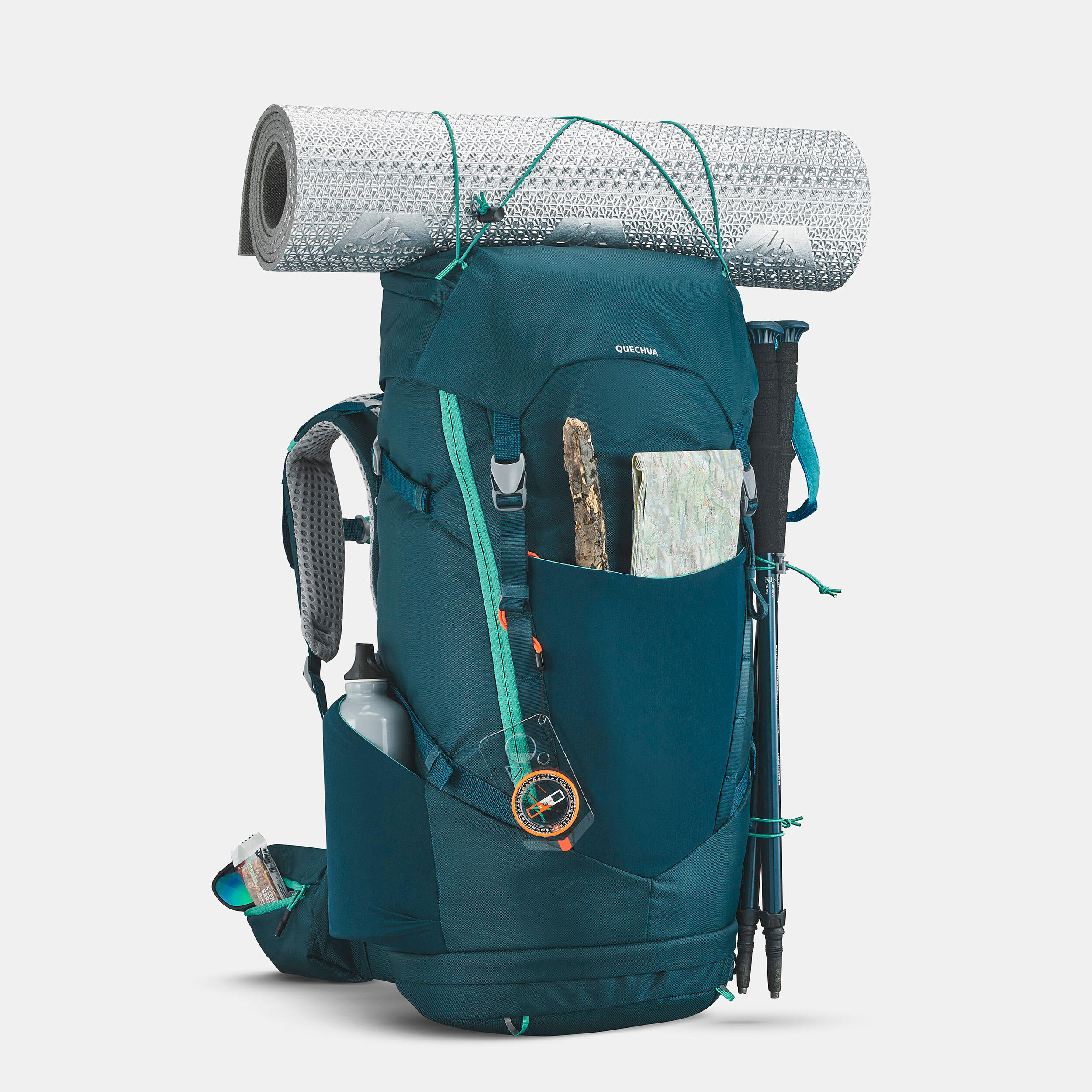 Sac à dos de randonnée 40 +10 L enfant – MH 500 - QUECHUA