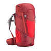 Wanderrucksack Kinder Trekking 40+10 L - MH500 rot