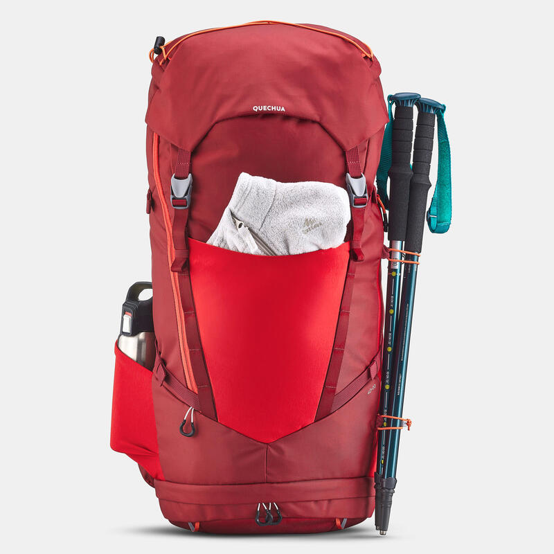 Rucsac confortabil și aerisit de drumeție 40+10l MH900 Roșu Copii
