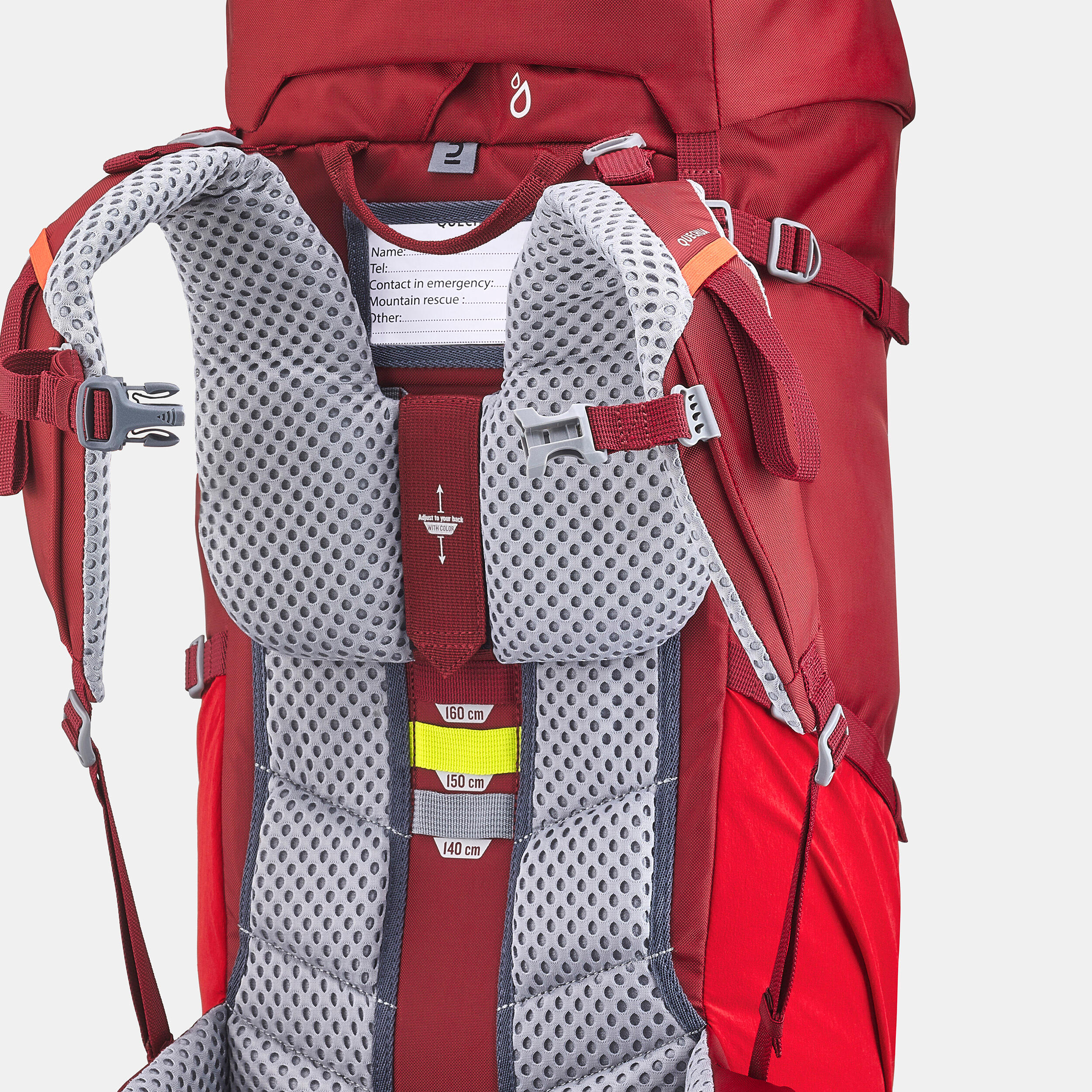 Children's Hiking/Trekking 40+10L Backpack MH500 8/18