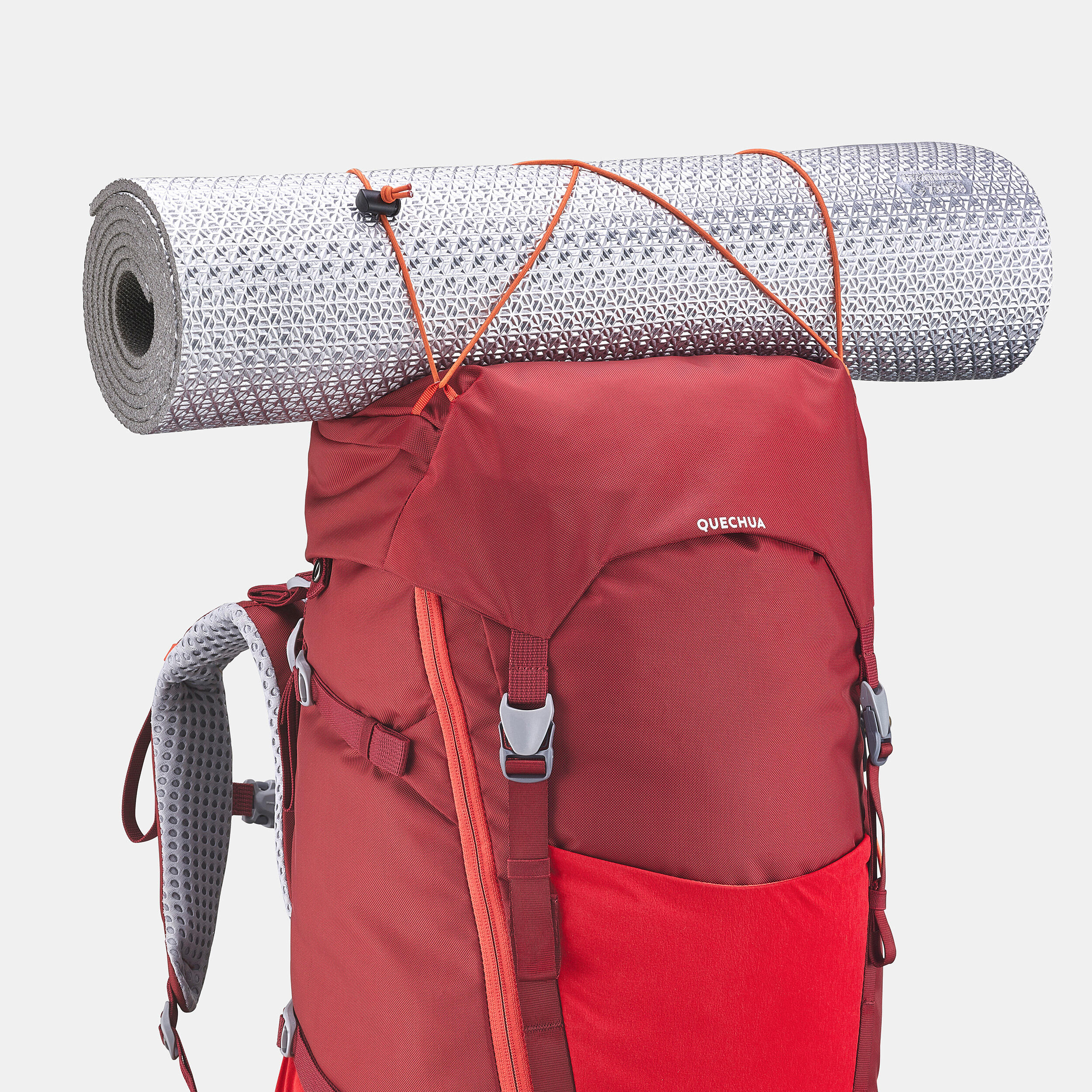 Mochila de montana y trekking Ninos 40L 10L Quechua MH500 Decathlon