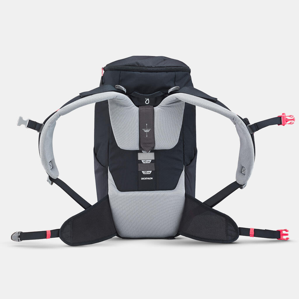Mochila de senderismo de 28 L azul para niños de 7 a 15 años MH500