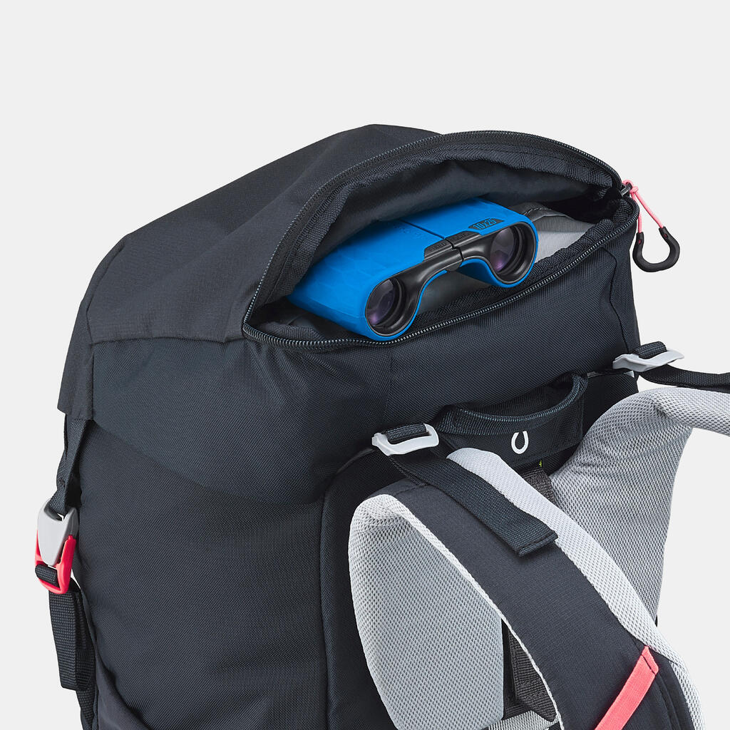 Mochila de senderismo de 28 L azul para niños de 7 a 15 años MH500