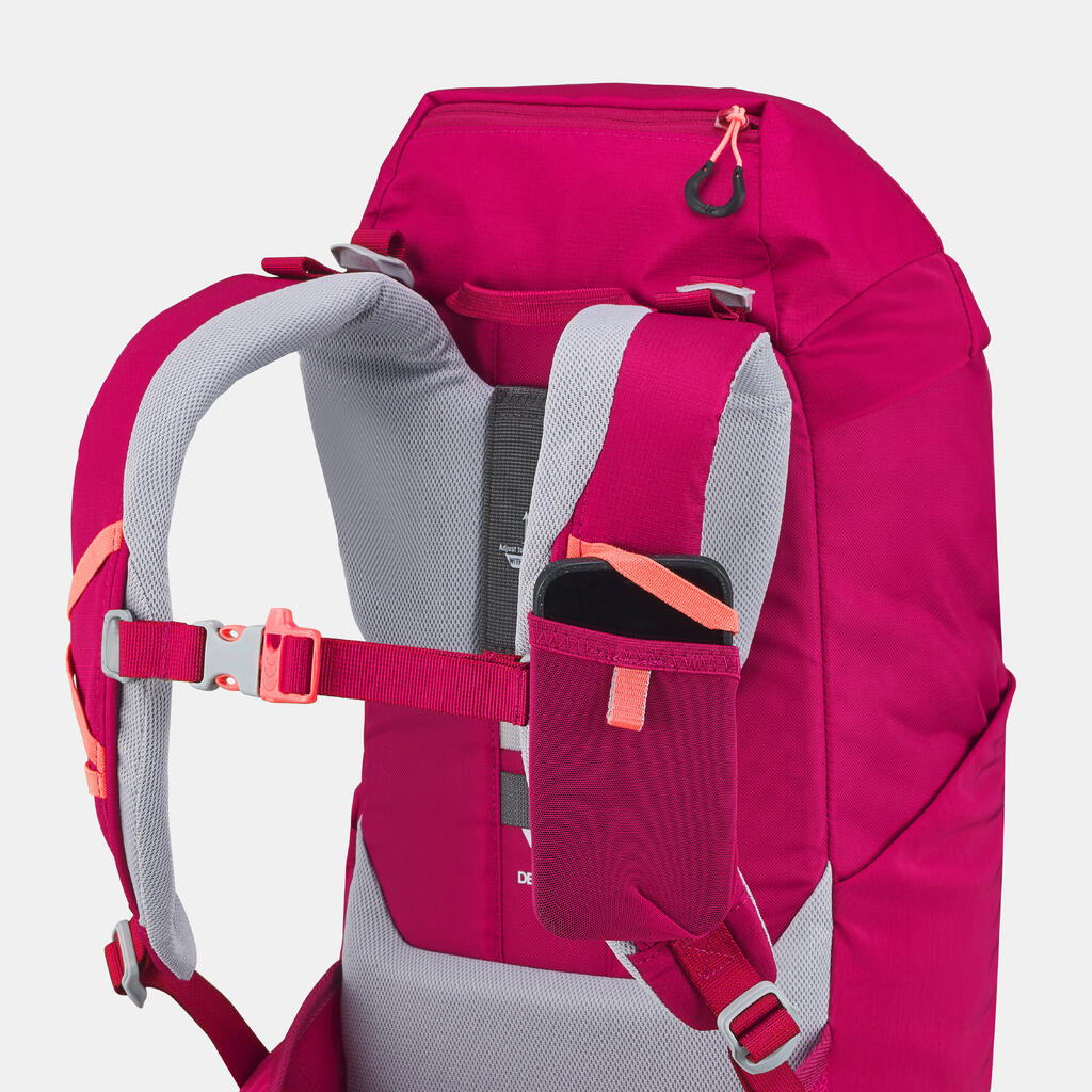 Wanderrucksack MH500 18 L Kinder grün 