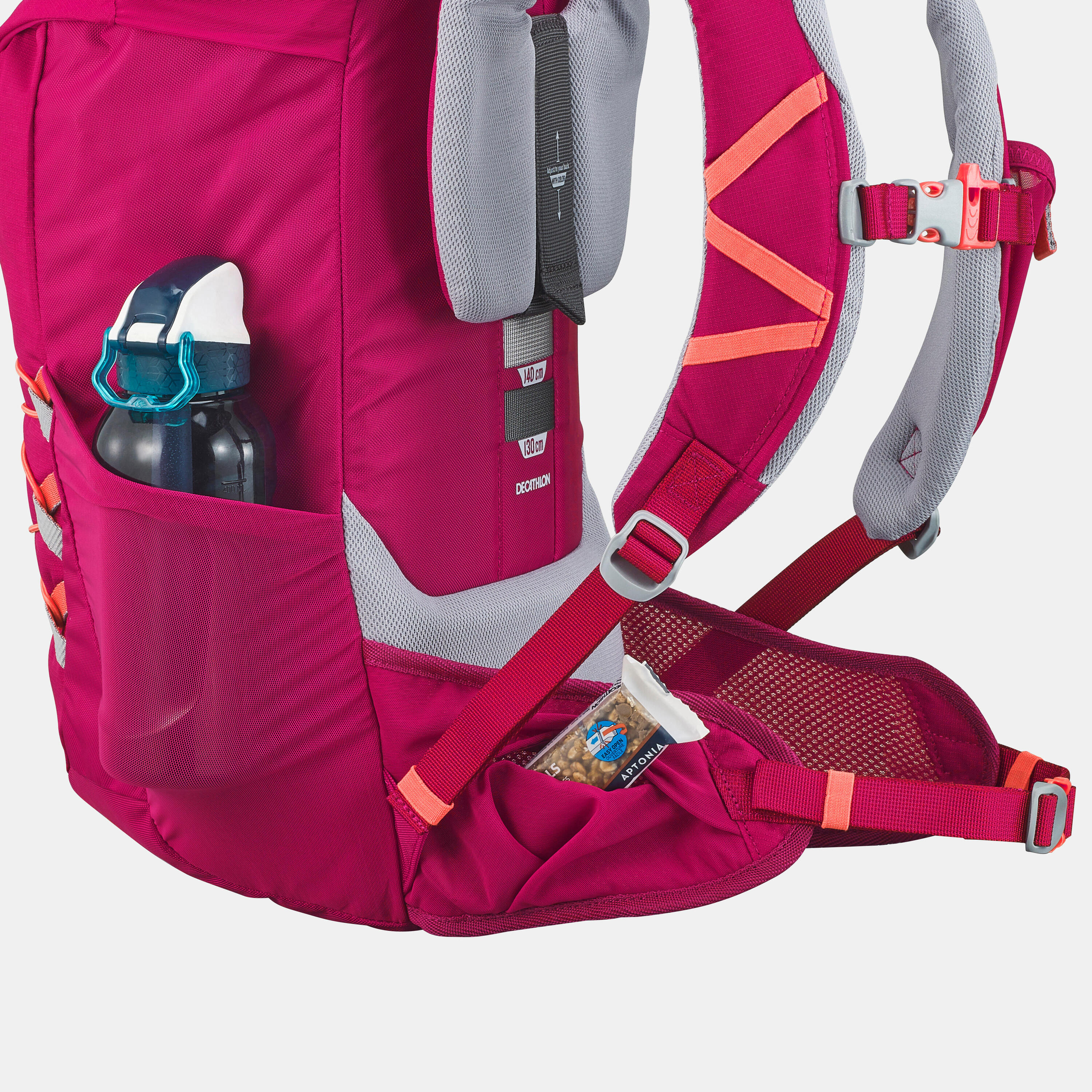 Kids' hiking backpack 18L - MH500 9/11