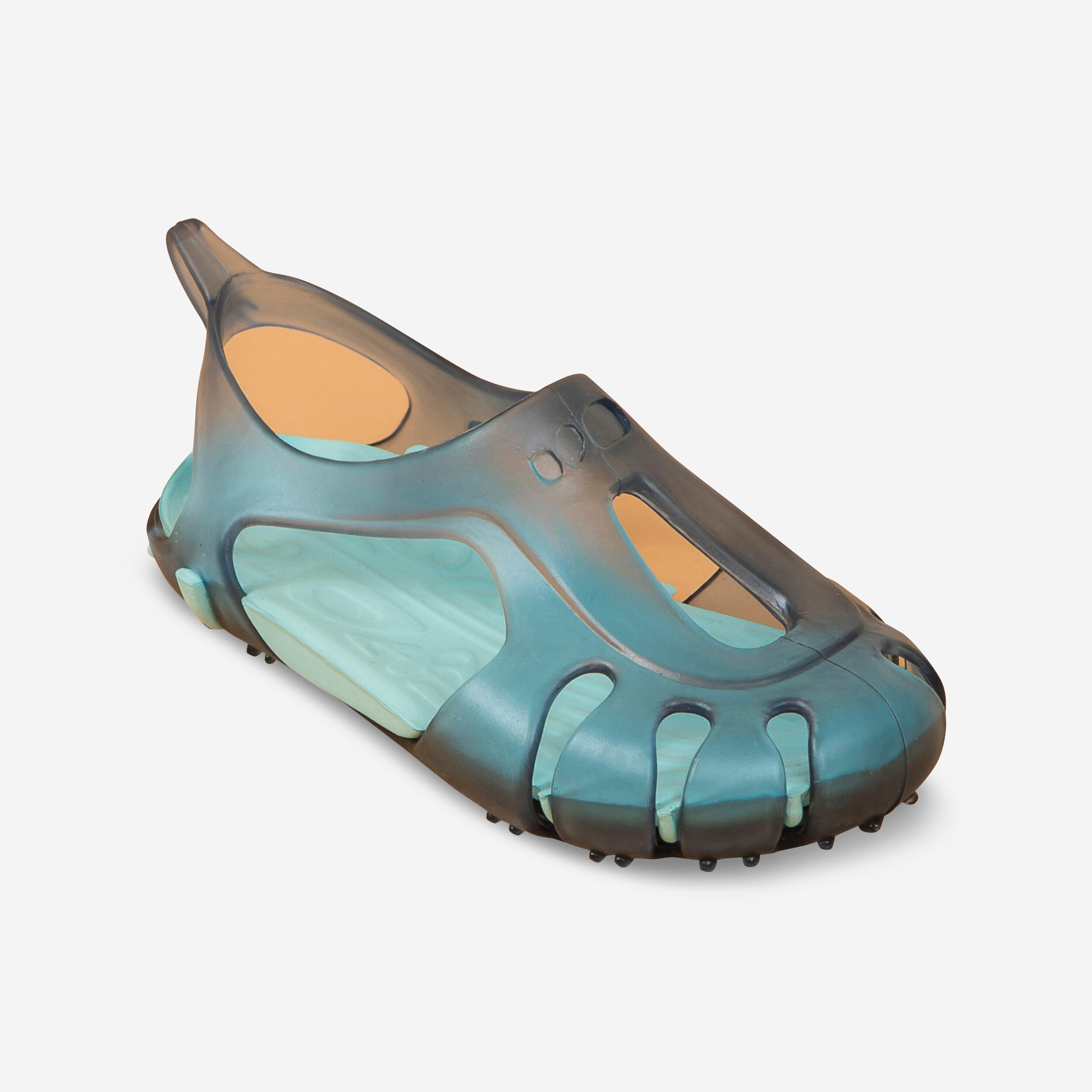Baby Pool Shoes Grey Mint Green Decathlon