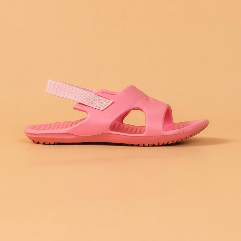 oído Sala Sollozos Chanclas piscina Niños/Bebés pala rosa morado | Decathlon