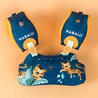 Kids TISWIM adjustable swimming pool armbands Tiger Blue