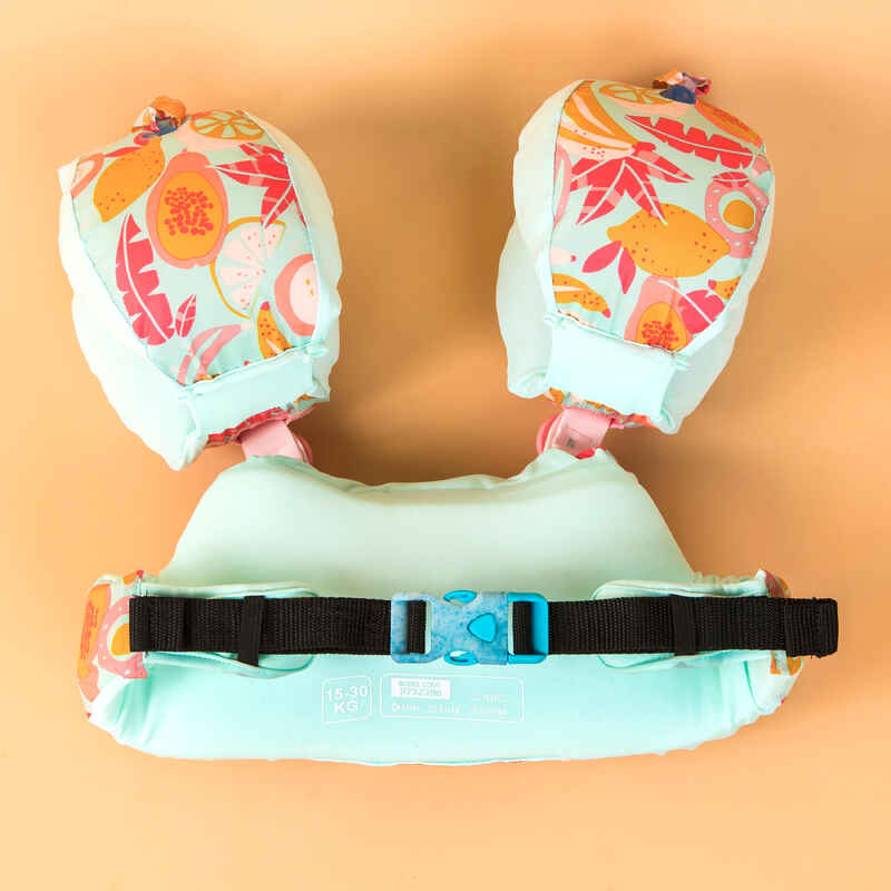 Kids’ Swimming Adjustable Pool Armbands-waistband 15 to 30 kg TISWIM  “Fruit”