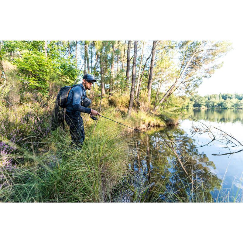 Fishing backpack Chest pack 500 15 L + 5 L