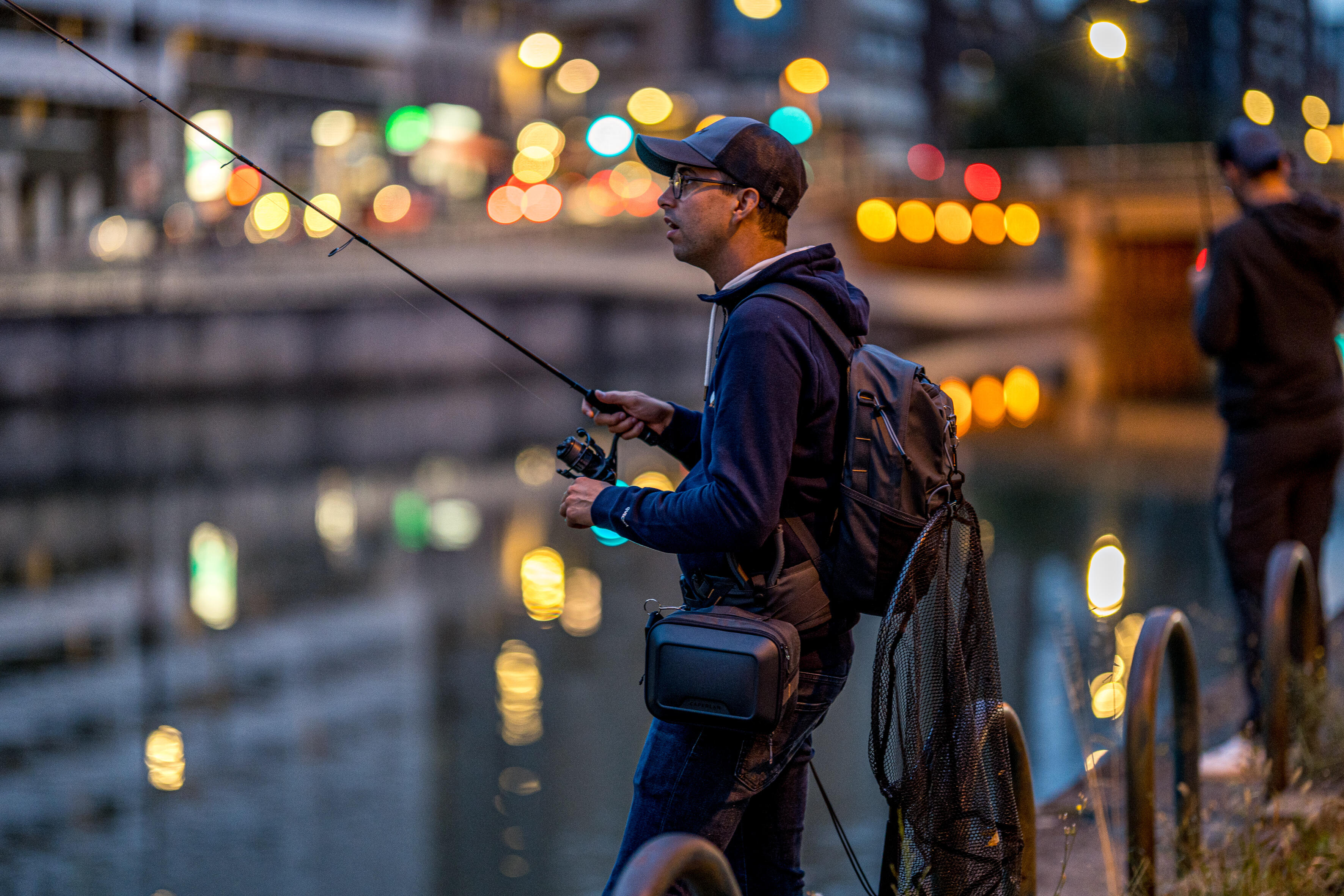 500 fishing backpack and chest pack - CAPERLAN