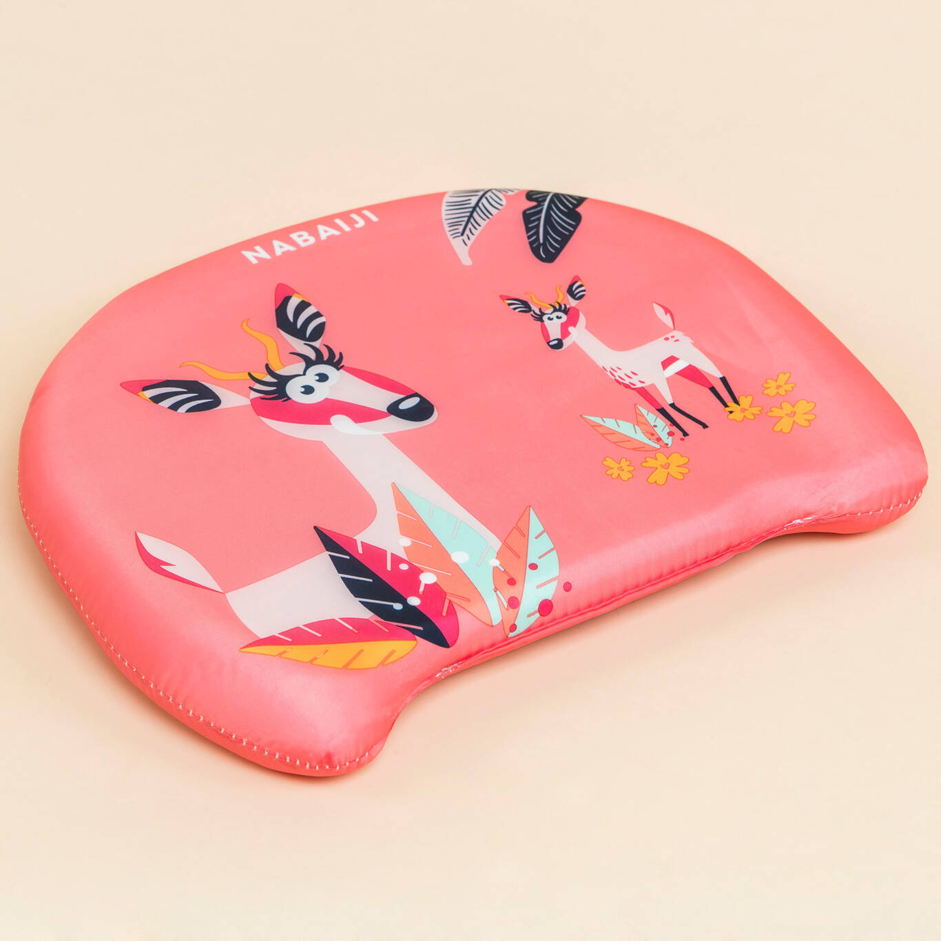 Kid's Swim Board pink with "GAZELLE" print