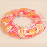 Swimming Ring Inflatable 65 CM for 6 To 9 Years Transparent  Pink
